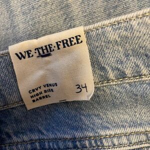 We The Free Light Blue Denim Jeans